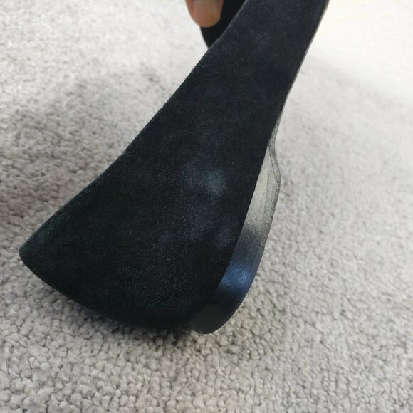 Cole Haan Grand OS Womens Size 6.5 Shoes Pointed Toe Flats Black Brown Slip On - Picture 10 of 11